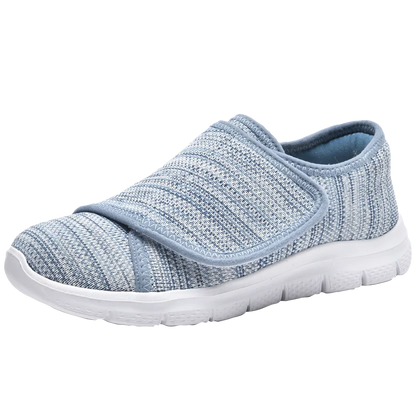 Women’s Orthopedic Wide Fit Shoes -  Soft Comfortable Walking Shoes for Swollen Feet