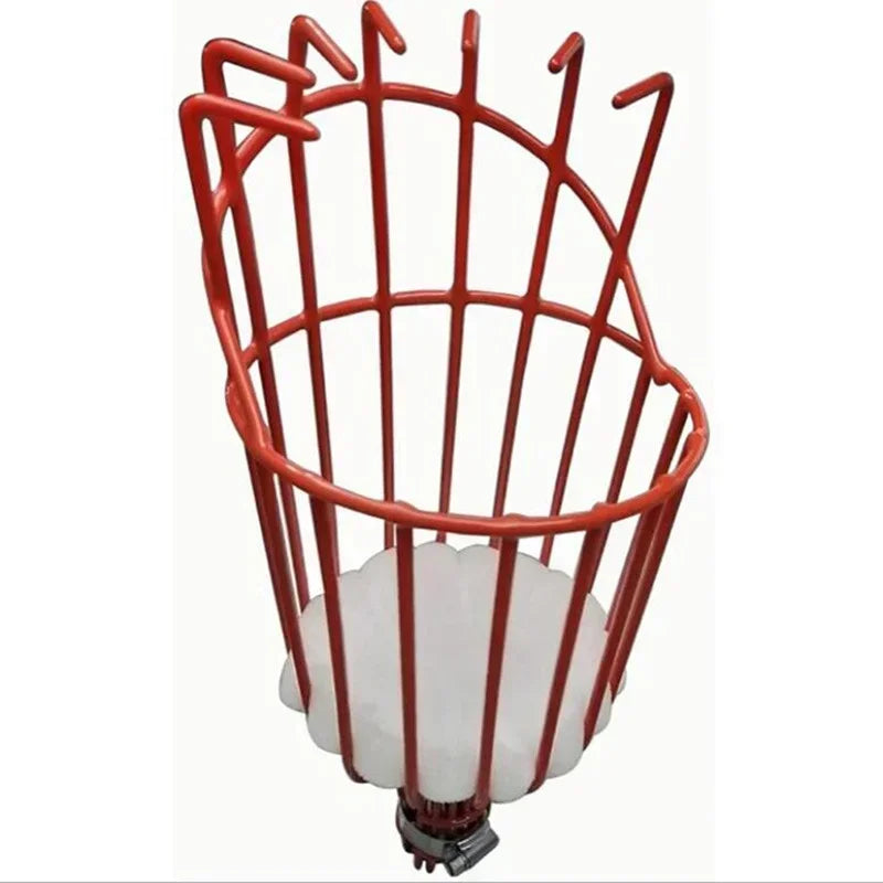 peach picking basket