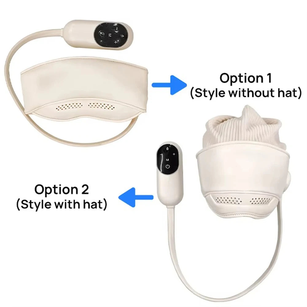 Easy-Use Electric Head & Eye Massager - Relax & Reduce Stress