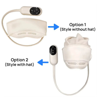 Easy-Use Electric Head & Eye Massager - Relax & Reduce Stress
