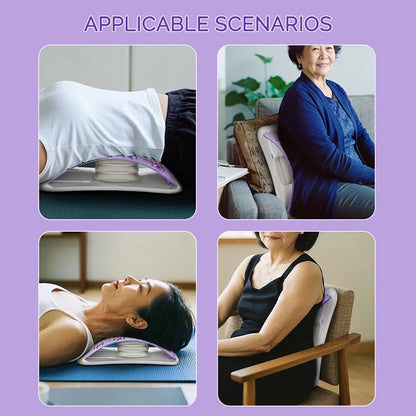 Comfortable back support stretcher