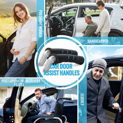 

Senior Mobility Aid Car Handle with Comfortable Sponge Sleeve Grip