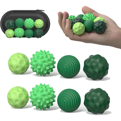 Silicone Magnetic Fidget Balls for Seniors | Stress Relief Hand Therapy Toy