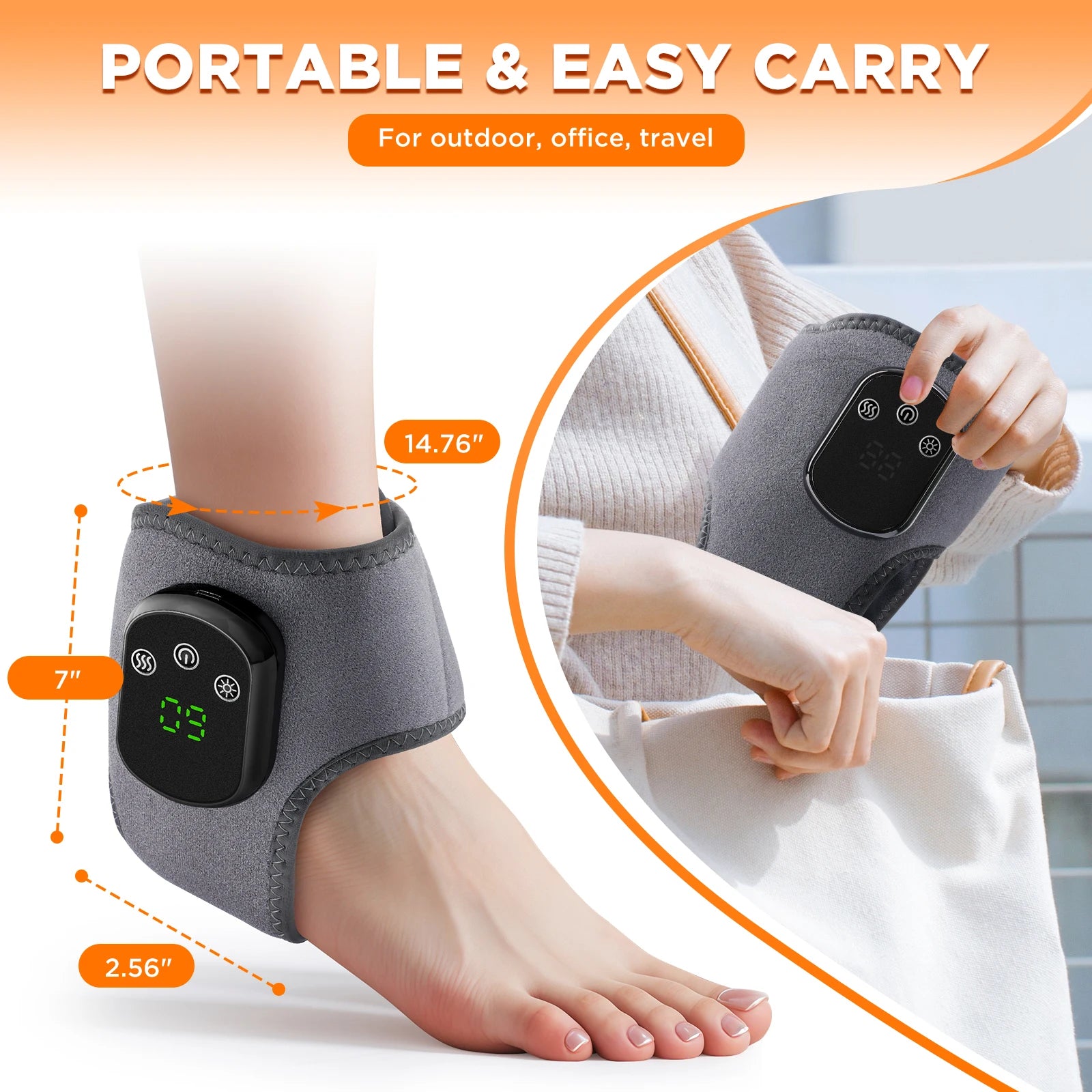



Portable Rechargeable Ankle Massager 
