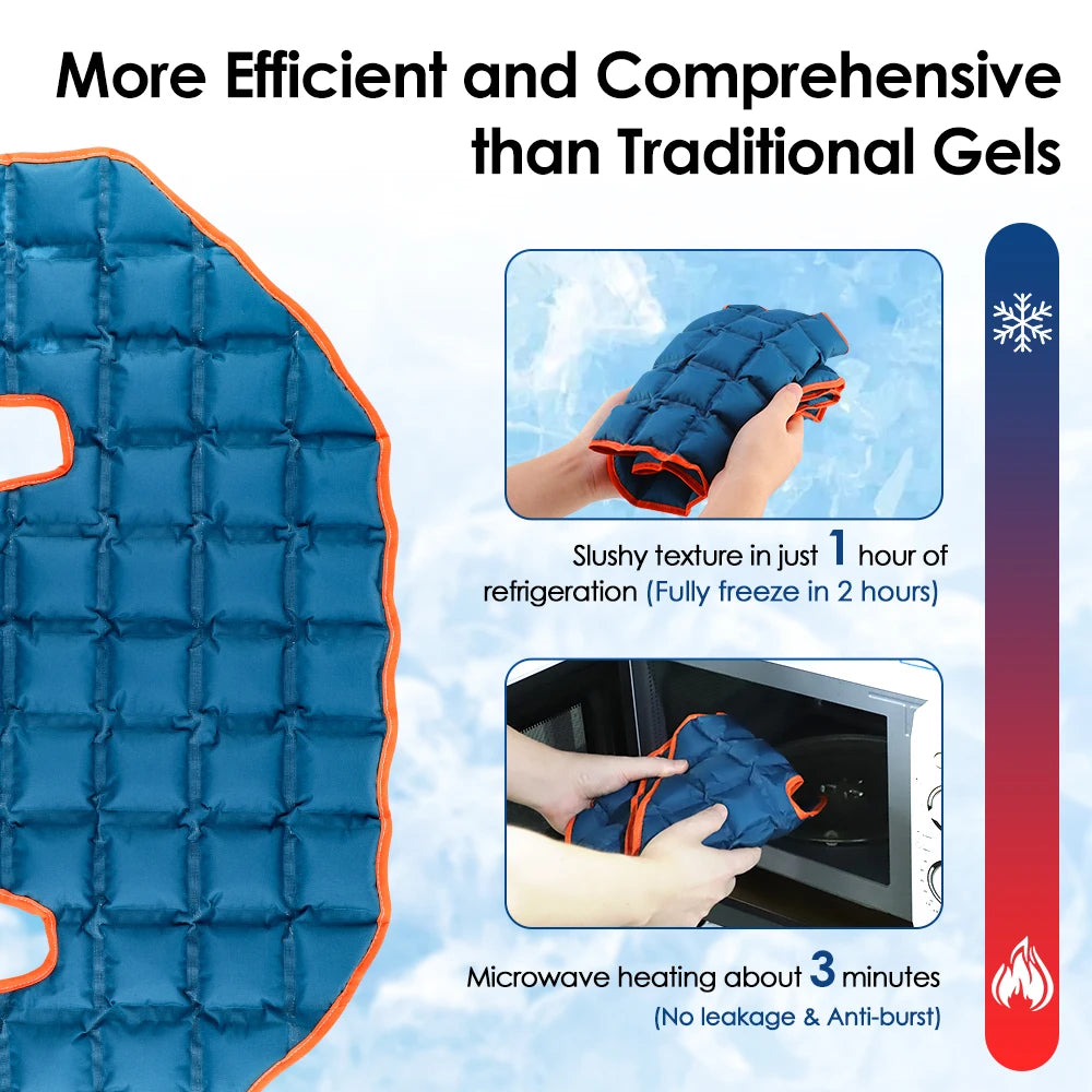 Reusable Hot & Cold Therapy Ice Pack Wrap - for Seniors