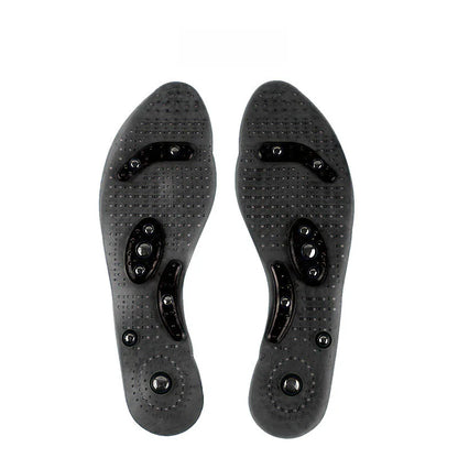 Magnetic Acupressure Insoles for Seniors - Soft Silicone Foot Support Inserts