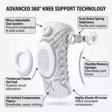 Professional Knee Brace Patella Support Joint Pain Relief Meniscus Support Compression Sleeve for Running Basketball Men Women