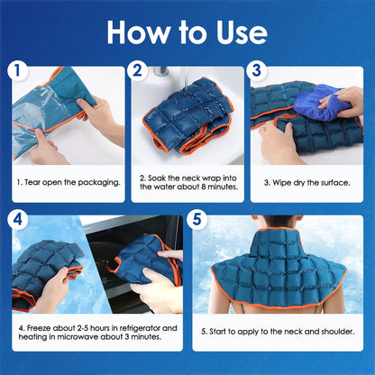 Reusable Hot & Cold Therapy Ice Pack Wrap - for Seniors