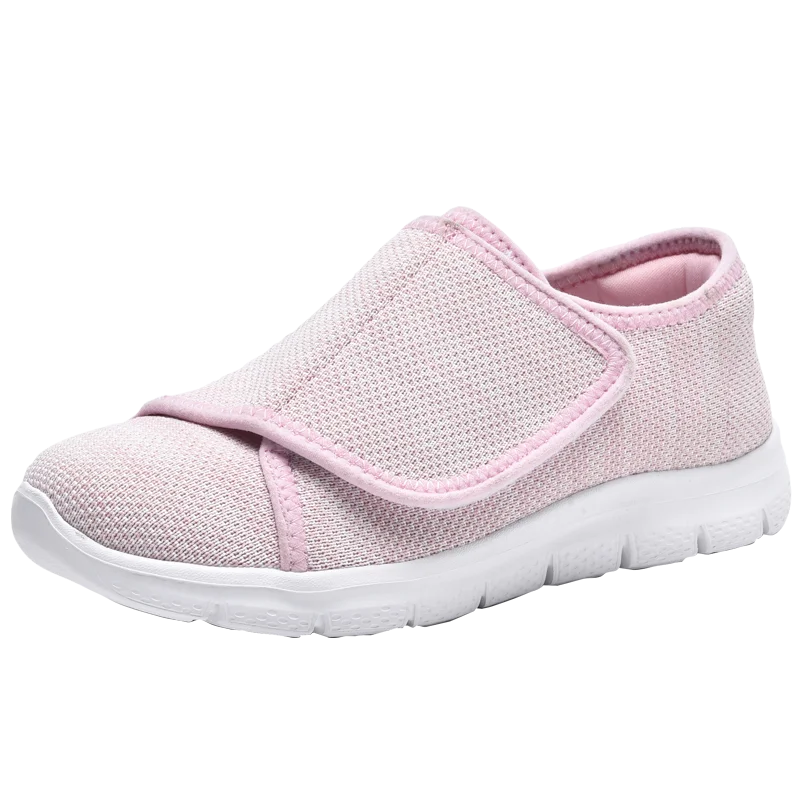 Women’s Orthopedic Wide Fit Shoes -  Soft Comfortable Walking Shoes for Swollen Feet