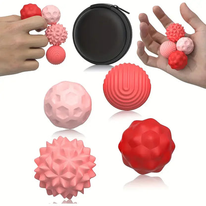 Silicone Magnetic Fidget Balls for Seniors | Stress Relief Hand Therapy Toy
