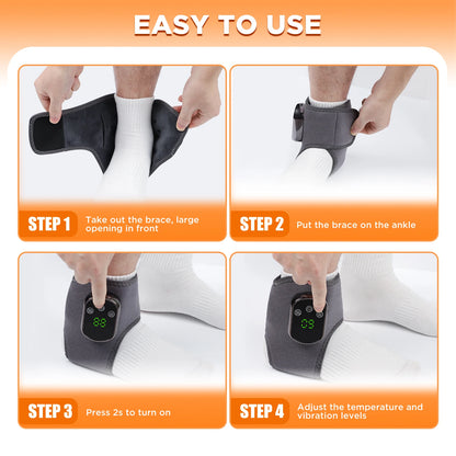 

Portable Rechargeable Ankle Massager for Home Use