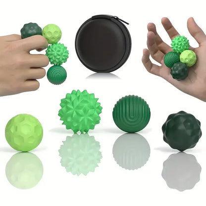 Silicone Magnetic Fidget Balls for Seniors | Stress Relief Hand Therapy Toy