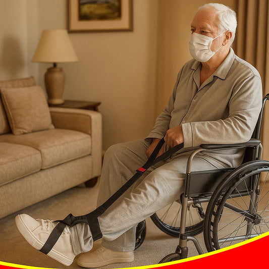 Adjustable Leg Lifter Strap – Mobility Aid for Elderly, Disabled & Post-Surgery Use