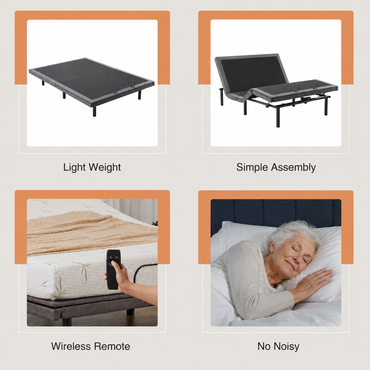 Queen Adjustable Bed Frame