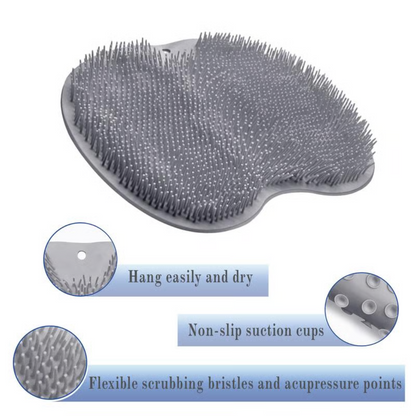 Exfoliating bath sponge

