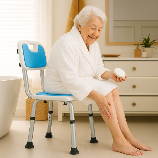 elder care shower stool

