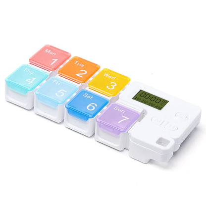 Portable pill organizer