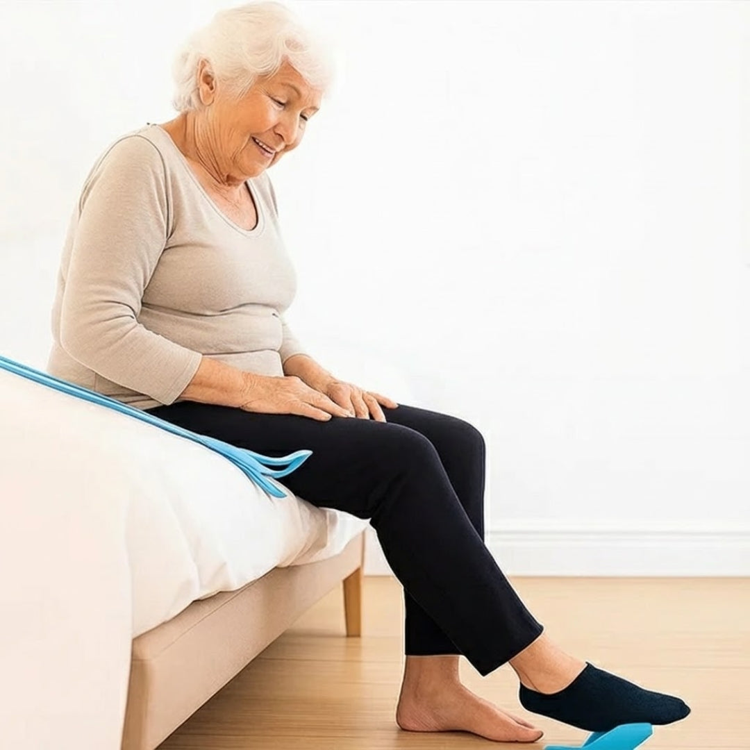 Sock Aid Helper – Easy Sock Wear & Removal for Seniors – Silver Corridor