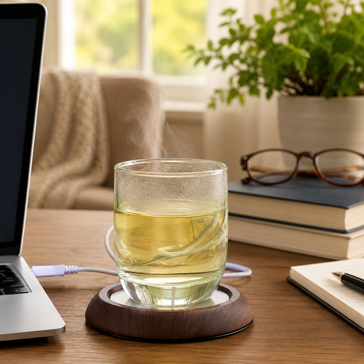 USB cup warmer for coffee