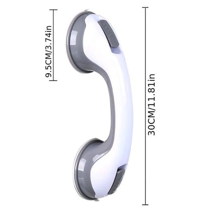 Suction cup grab bar