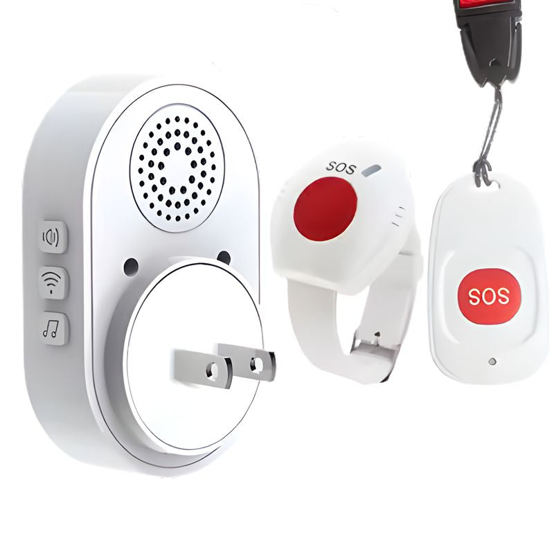 WiFi Emergency Button for Elderly – Senior Fall Alert & SOS Life Alarm Bracelet