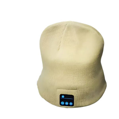Outdoor Warm Running Hat - Bluetooth-Compatible Knitted Beanie