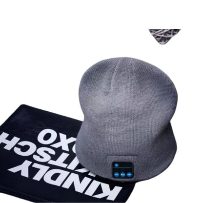 Outdoor Warm Running Hat - Bluetooth-Compatible Knitted Beanie
