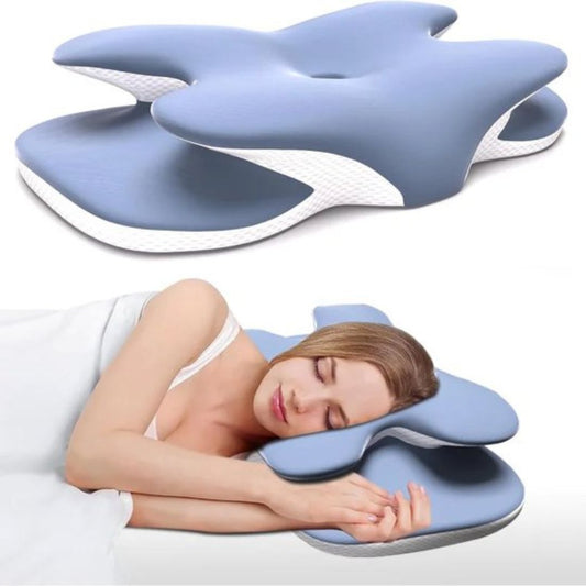 Butterfly Memory Foam Pillow – Cervical Support for Pain-Free, Deep Sleep