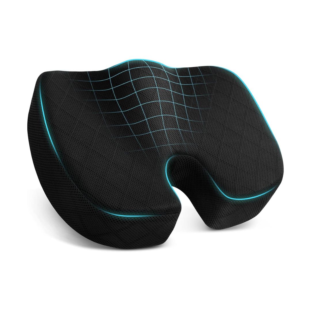 Memory Foam Office Lumbar Pillow – Enhanced Back Support for Comfort