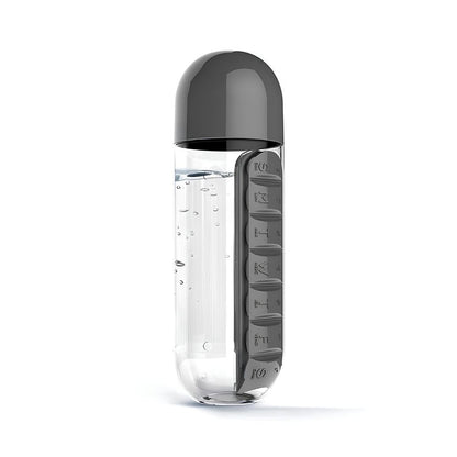 daily pill organizer bottle