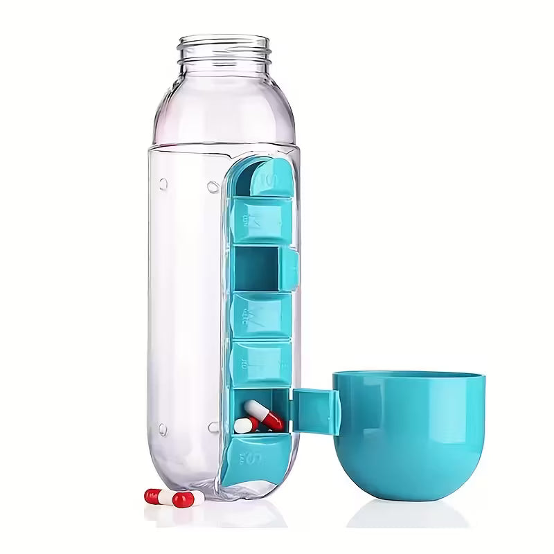 weekly pill organizer bottle
