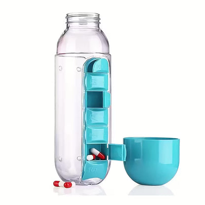 weekly pill organizer bottle