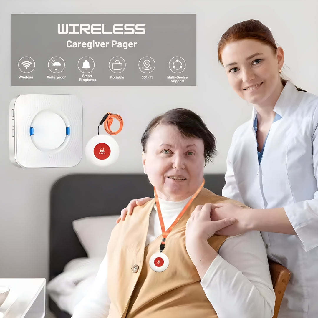

Elderly Emergency Alert System with 500 Feet Range
