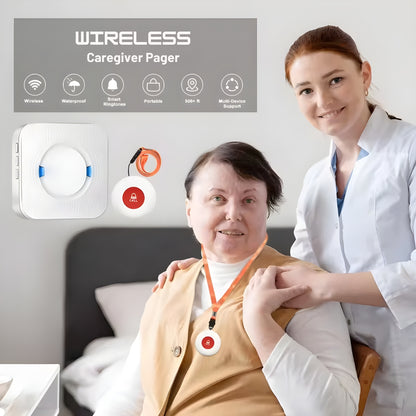 

Elderly Emergency Alert System with 500 Feet Range