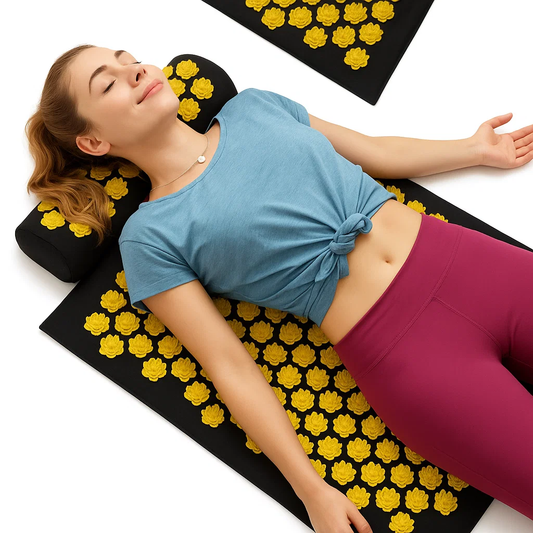 Acupressure Mat & Pillow Set – Natural Pain Relief & Relaxation