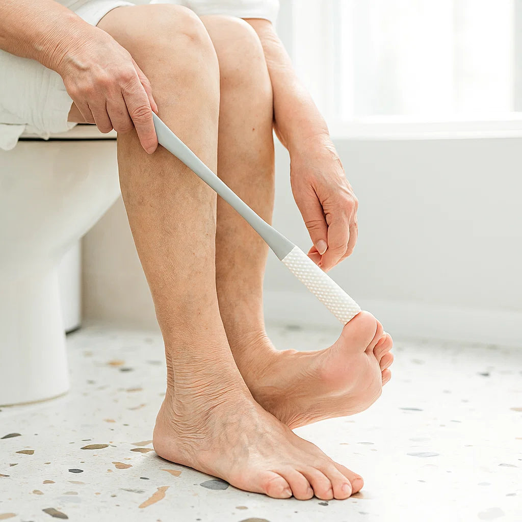 silicone toe brush

