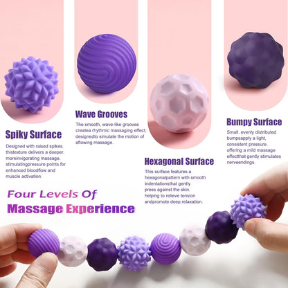 Silicone Magnetic Fidget Balls for Seniors | Stress Relief Hand Therapy Toy