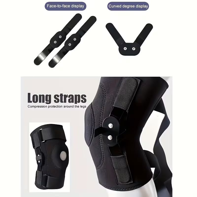 1pc Patella Knee Brace | with Side Stabilizers Adjustable Joint Support for Adults