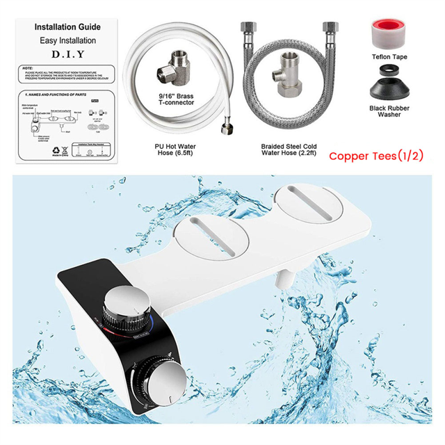 Washer Body Cleaner Smart Toilet Lid Without Electricity