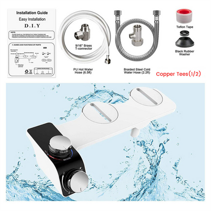 Washer Body Cleaner Smart Toilet Lid Without Electricity