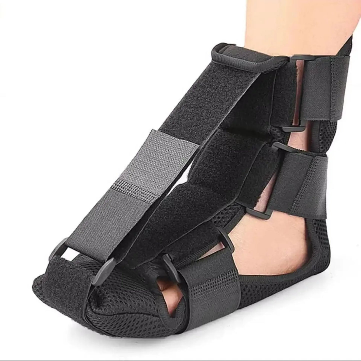 Plantar Fasciitis Night Splint - with Triple Buckle Foot Drop Brace