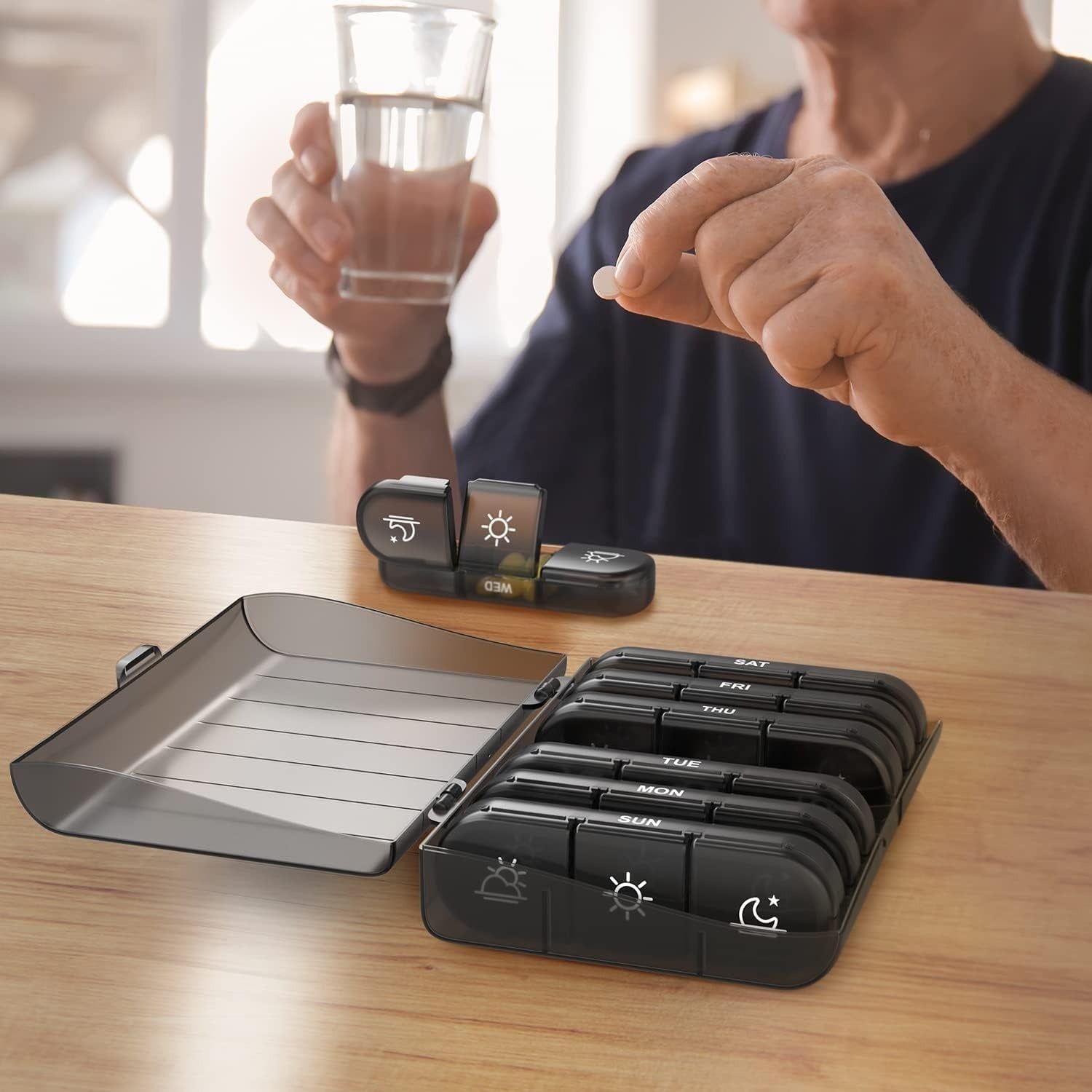 extra large pill holder
