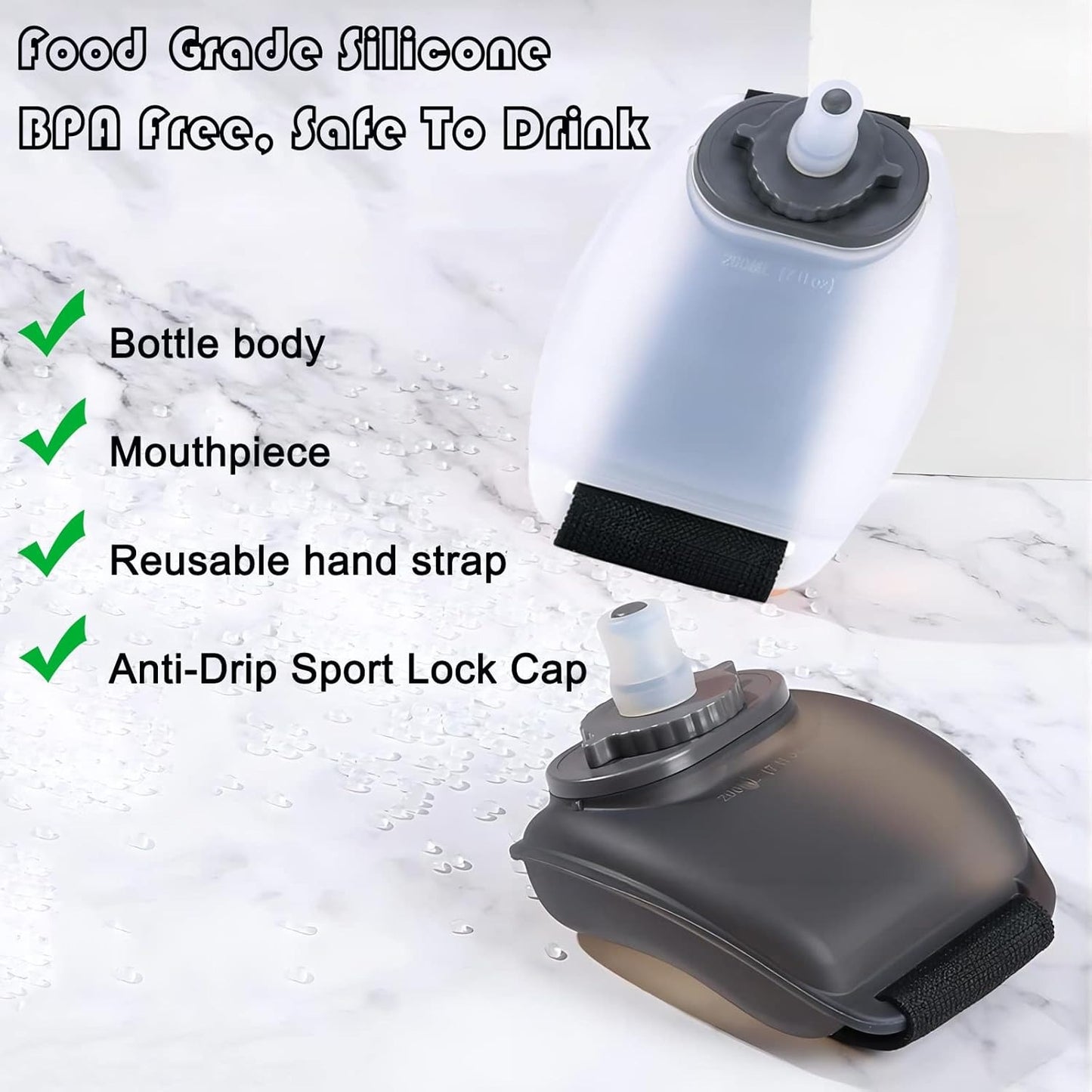 Portable Wristband Water Bottle for Seniors – Hands-Free Hydration