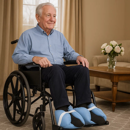 Heel Cushion Protector – Soft, Adjustable & Supportive Foot Comfort for Seniors