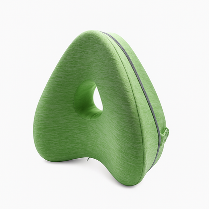 reen sleeping knee pillow for leg alignment and enhanced comfort during sleep